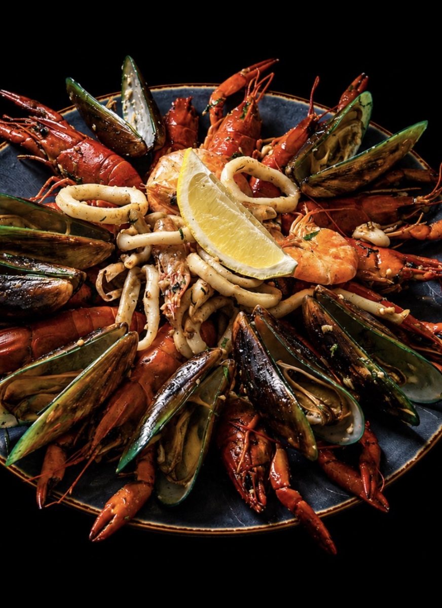 Fresh seafood
